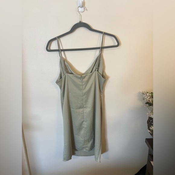 Urban outfitters  Light Green Slip Dress - Picture 7 of 7